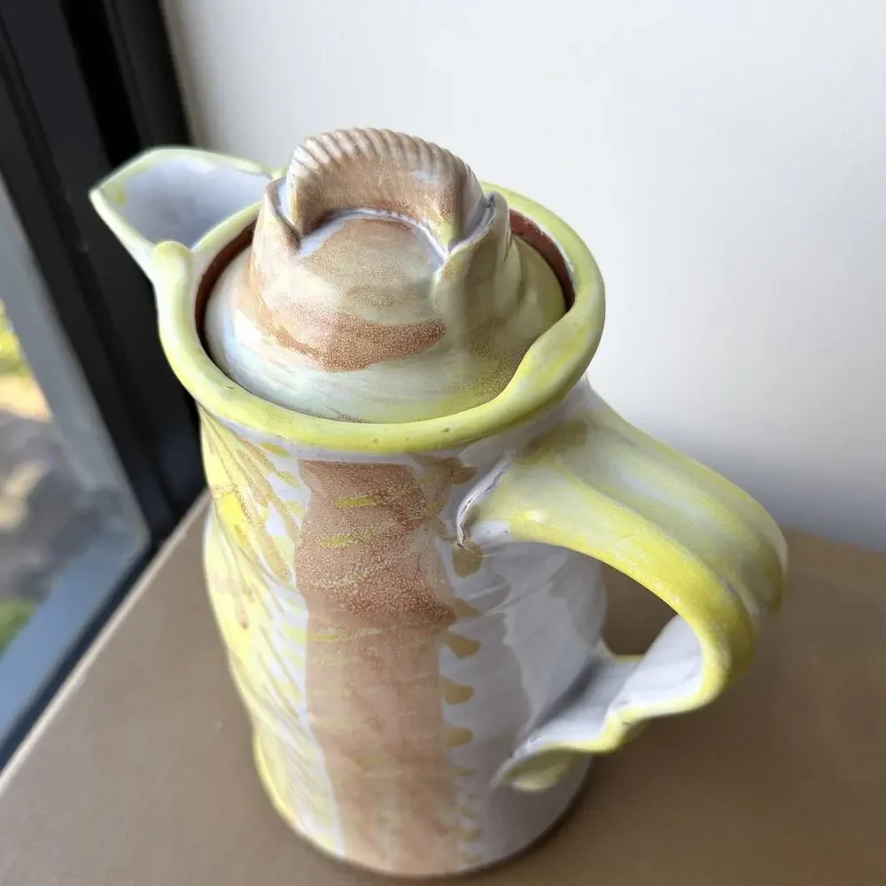 Diane Kenney Pottery Pitcher Jug With Handle 10